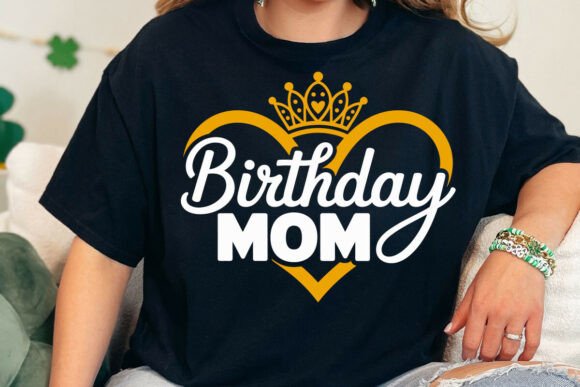 Birthday Mama SVG: Premium Graphics for T-Shirt Designs