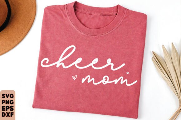 Cheer Mom Graphics for T-Shirt Designs & Branding
