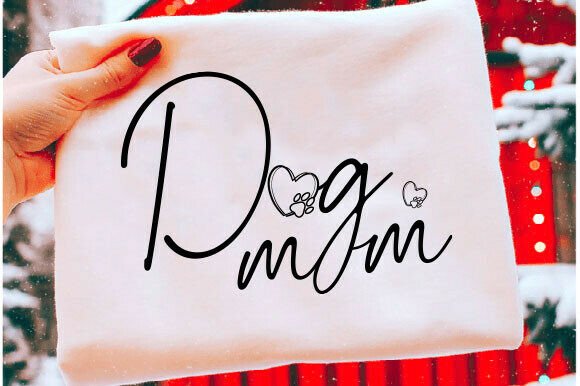 Dog Mom SVG: Elevating T-Shirt Graphics