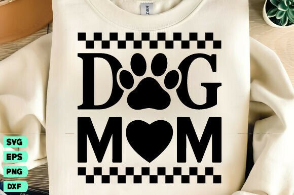 Dog Mom SVG & Pet Lover PNG Graphics for T-Shirt Designs