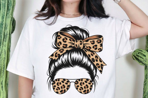 Mom Life & Leopard Graphics for T-Shirt Designs
