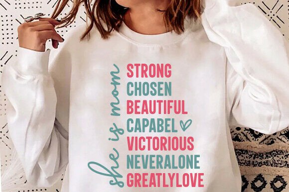 Mom Life SVG: Graphics for T-Shirt Designs