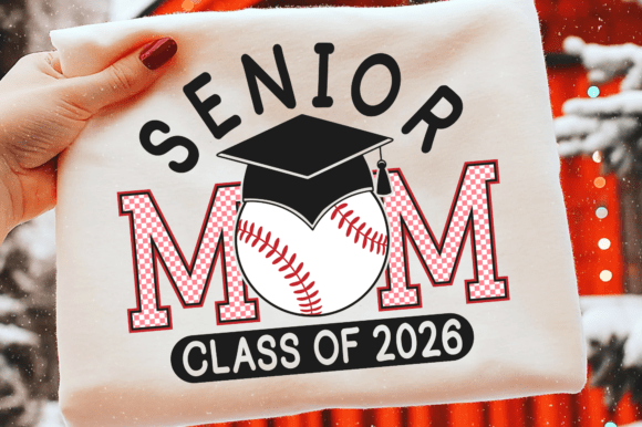 Senior Baseball Mom SVG: 2026 Graphics & T-Shirt Designs