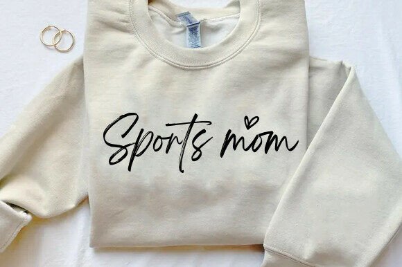Sports Mom SVG: Graphics for T-Shirt Designs & Branding